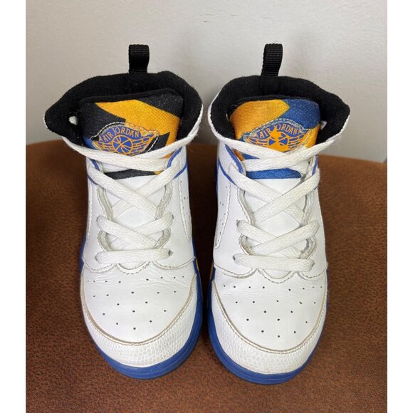 JORDAN KIDS Sixty Plus Retro (TD) Laney Blue white 365165-171 Sz 9C Infant Child - Picture 3 of 10